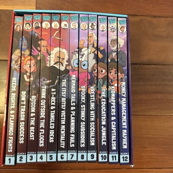 Tuttle Twins Season 2 Graphic Novel Box Set Hardcover 2025Please Read desc - Picture 5 of 5